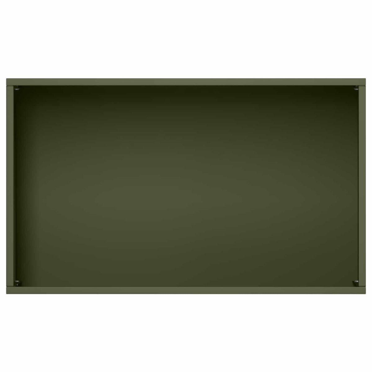 Plantenbak 2 st Olijfgroen 50 x 30 x 75 cm Koudgewalst staal