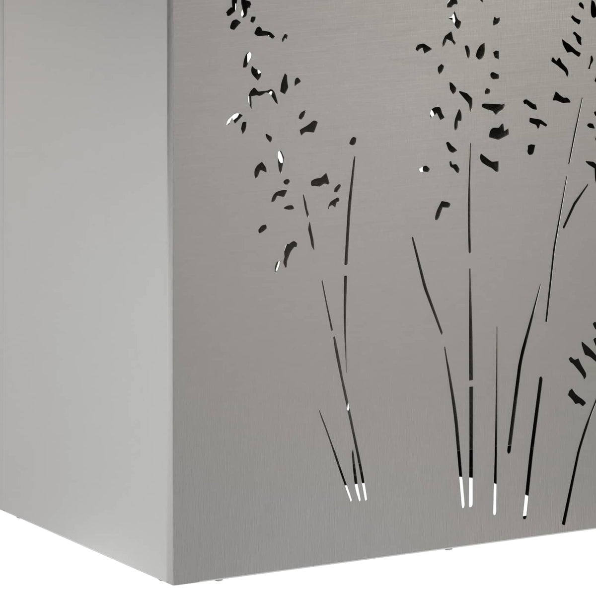 Plantenbak zilver 50 x 30 x 75 cm Roestvrij staal
