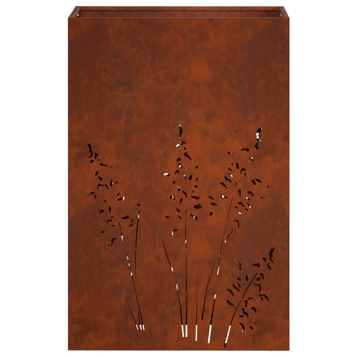 Plantenbak Roestkleurig 50 x 30 x 75 cm weervast staal