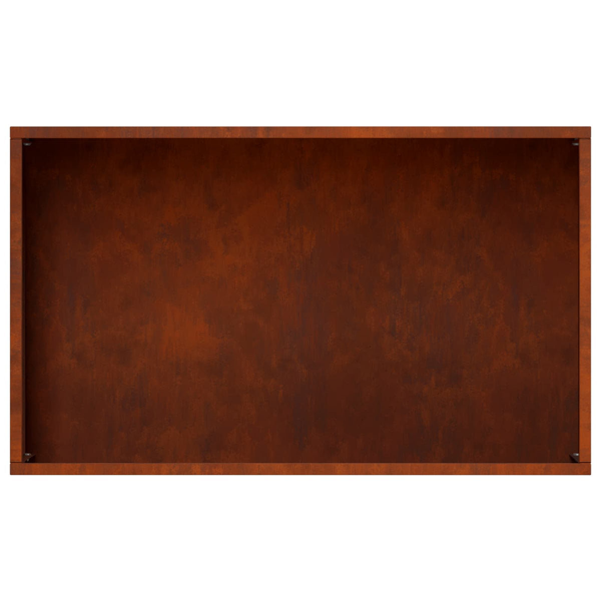 Plantenbak Roestkleurig 50 x 30 x 75 cm weervast staal