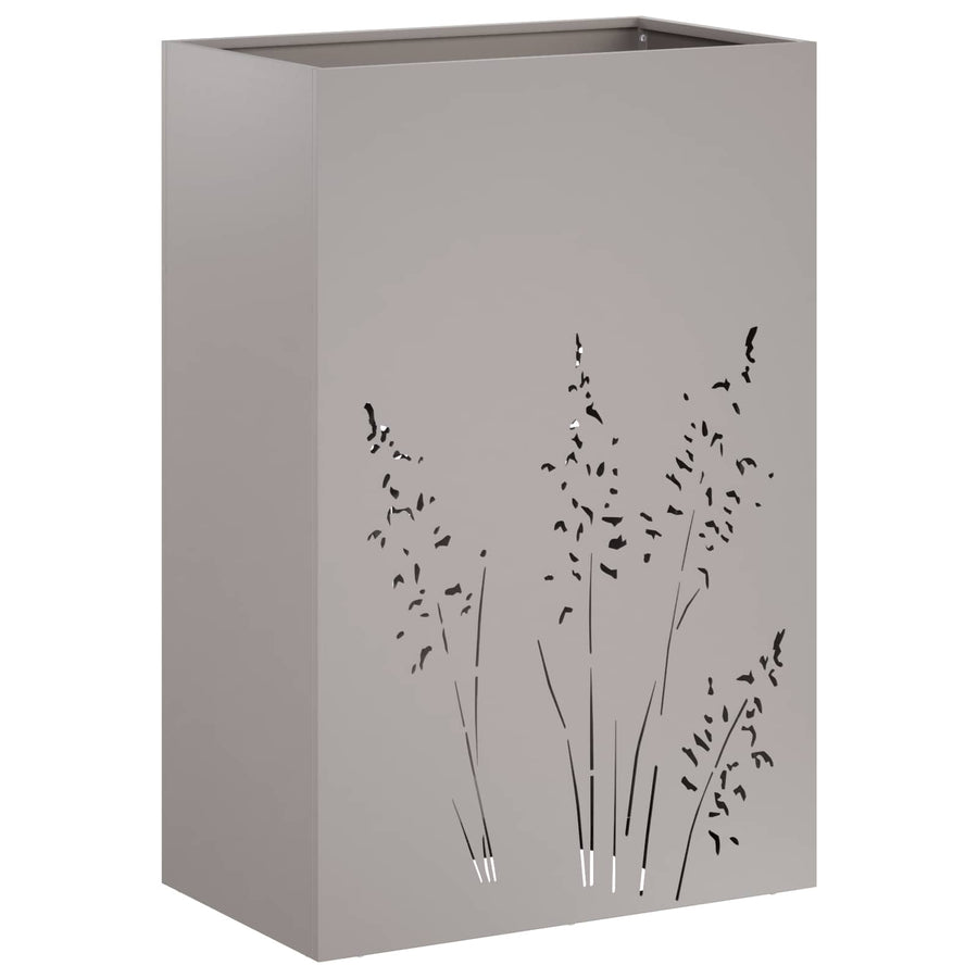 Plantenbak 2 st Roestkleurig 50 x 30 x 75 cm weervast staal