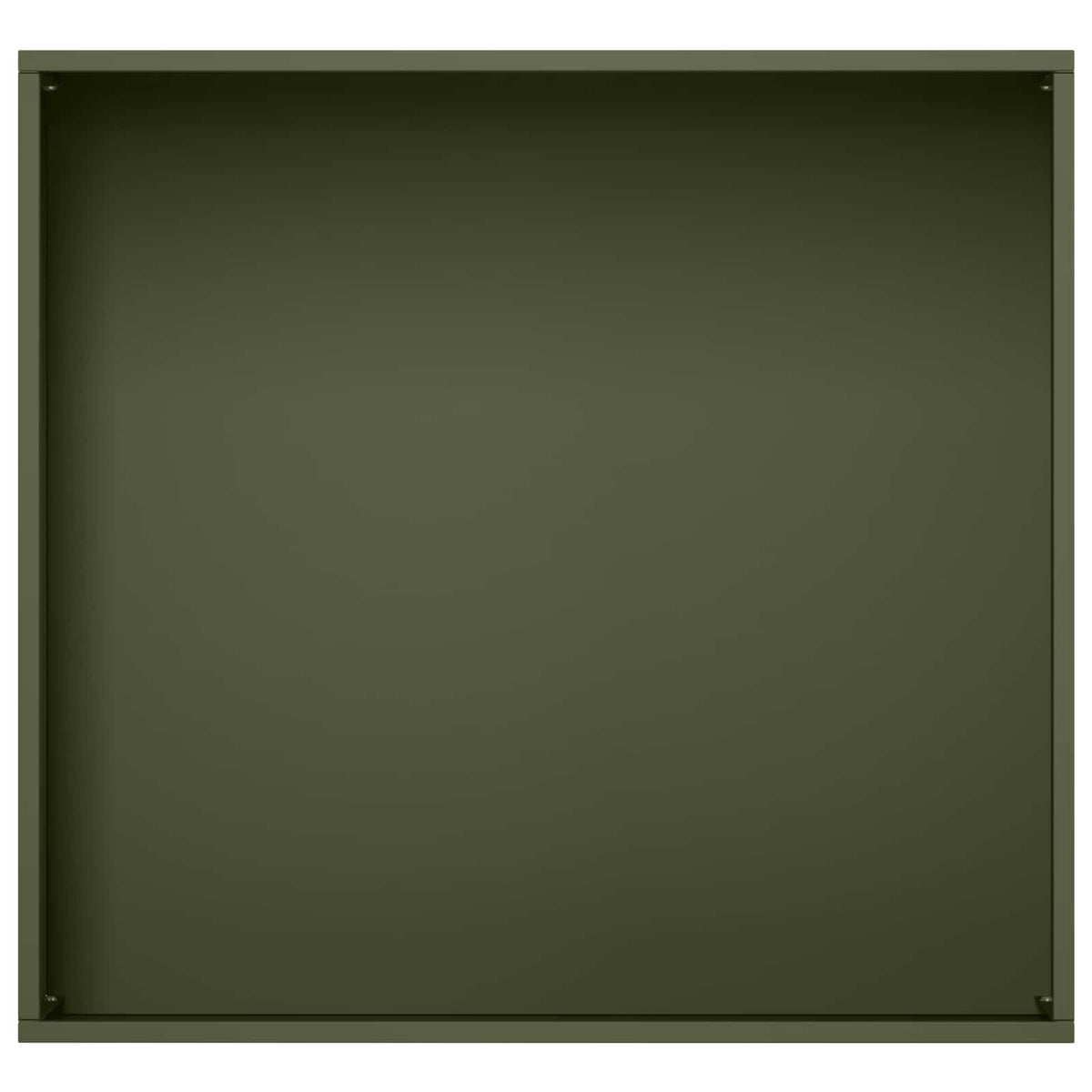 Plantenbak Olijfgroen 50 x 50 x 49 cm Koudgewalst staal