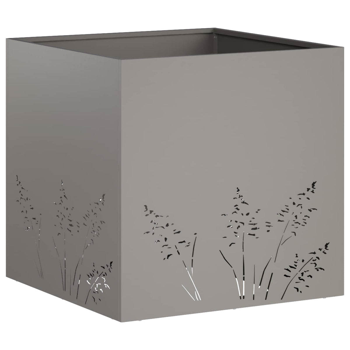Plantenbak Roestkleurig 50 x 50 x 49 cm weervast staal