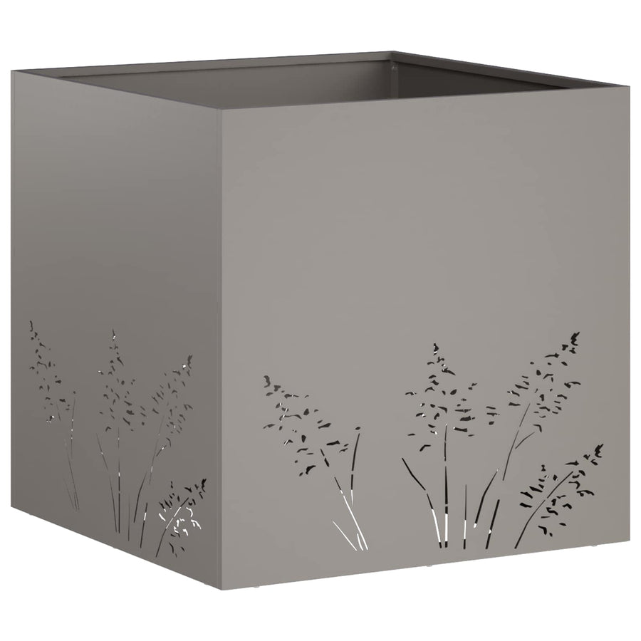 Plantenbak Roestkleurig 50 x 50 x 49 cm weervast staal
