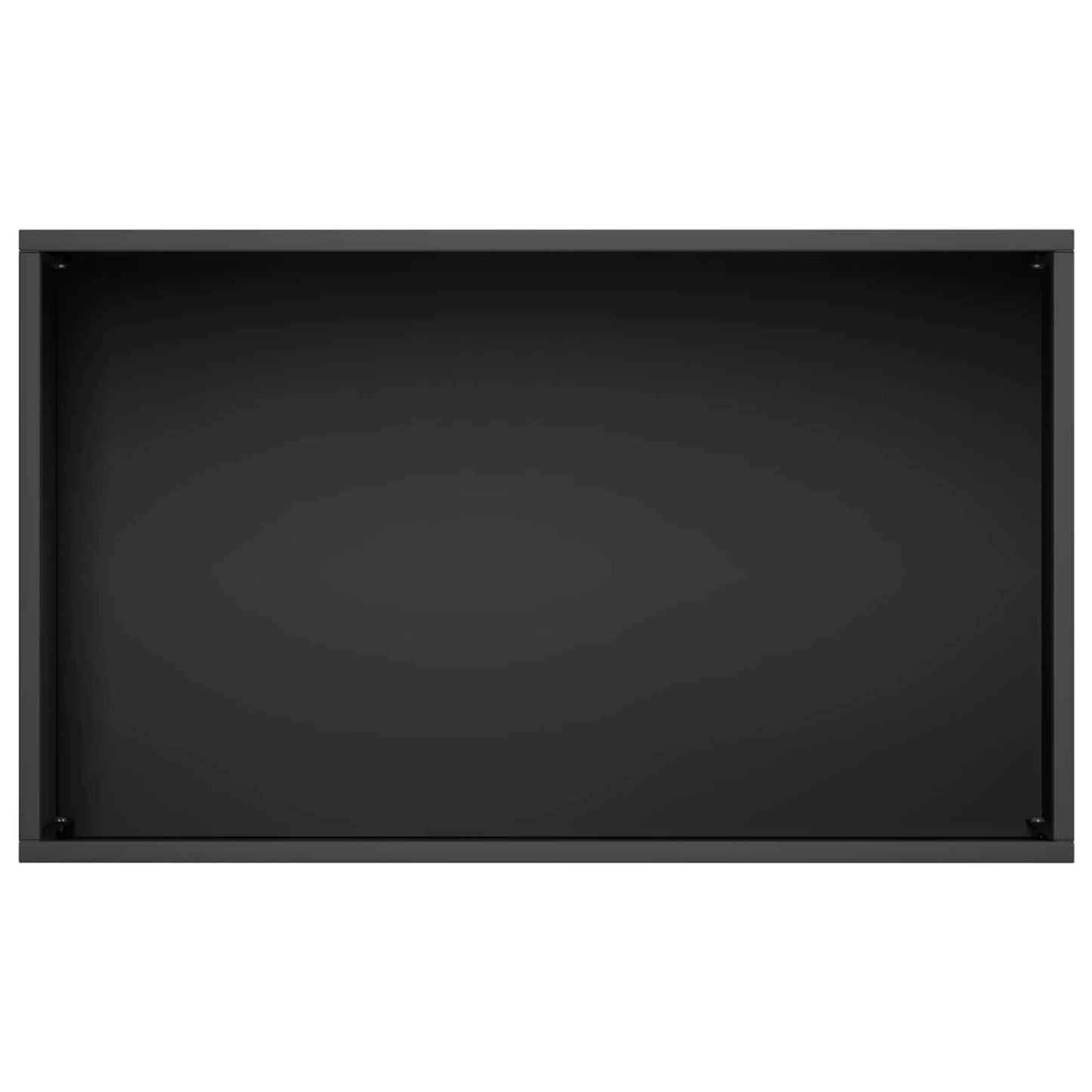 Plantenbak 2 st Zwart 50 x 30 x 49 cm Koudgewalst staal