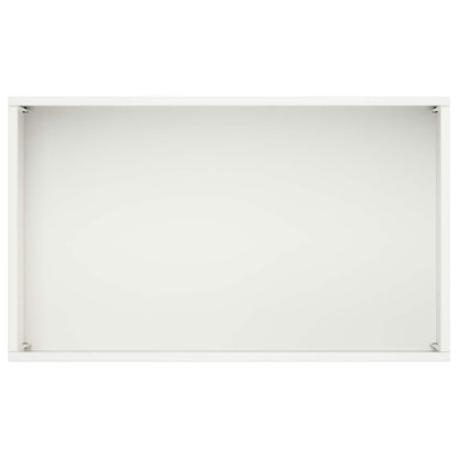 Plantenbak Wit 50 x 30 x 49 cm Koudgewalst staal