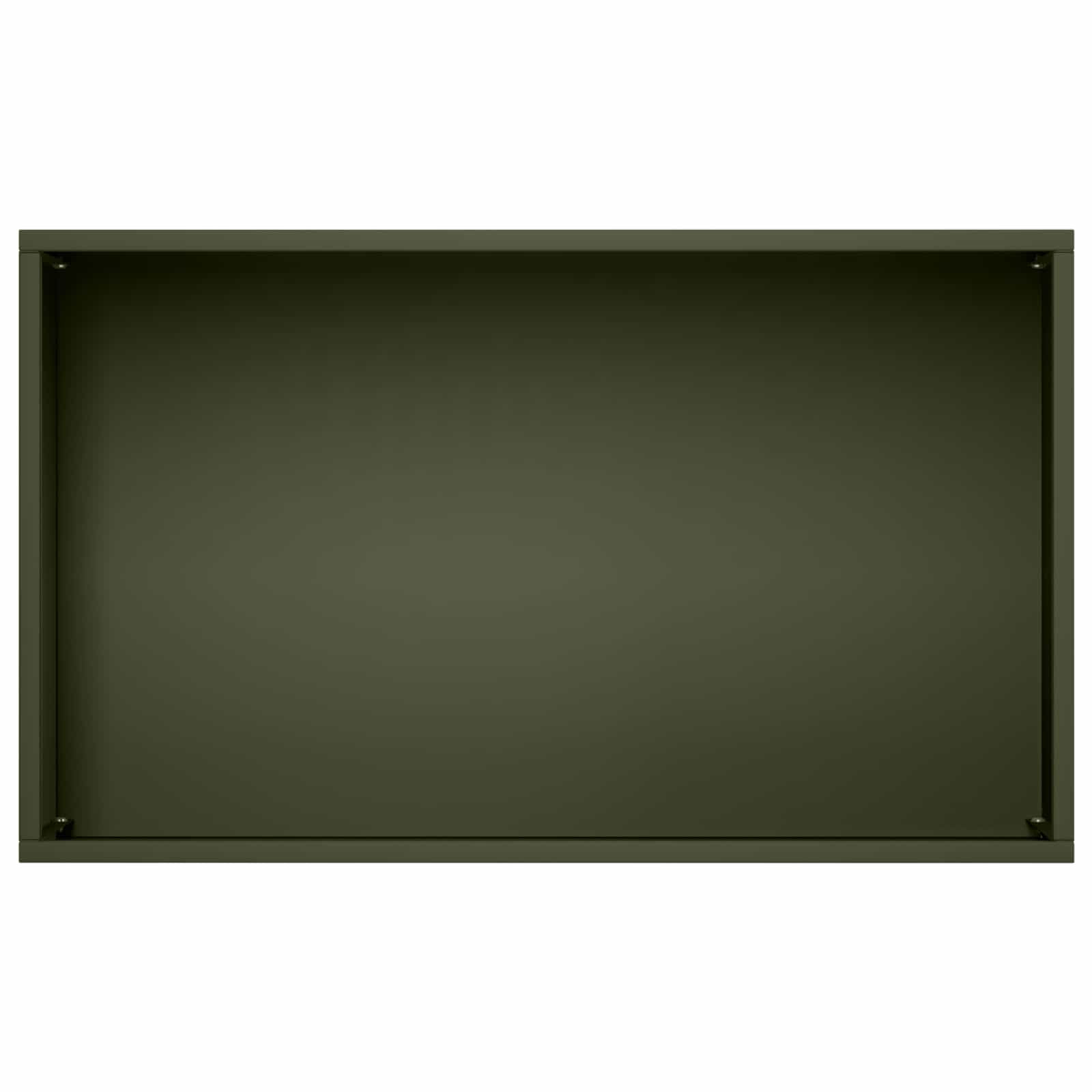 Plantenbak Olijfgroen 50 x 30 x 49 cm Koudgewalst staal