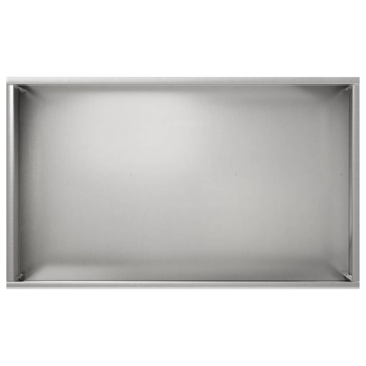 Plantenbak 2 st zilver 50 x 30 x 49 cm Roestvrij staal