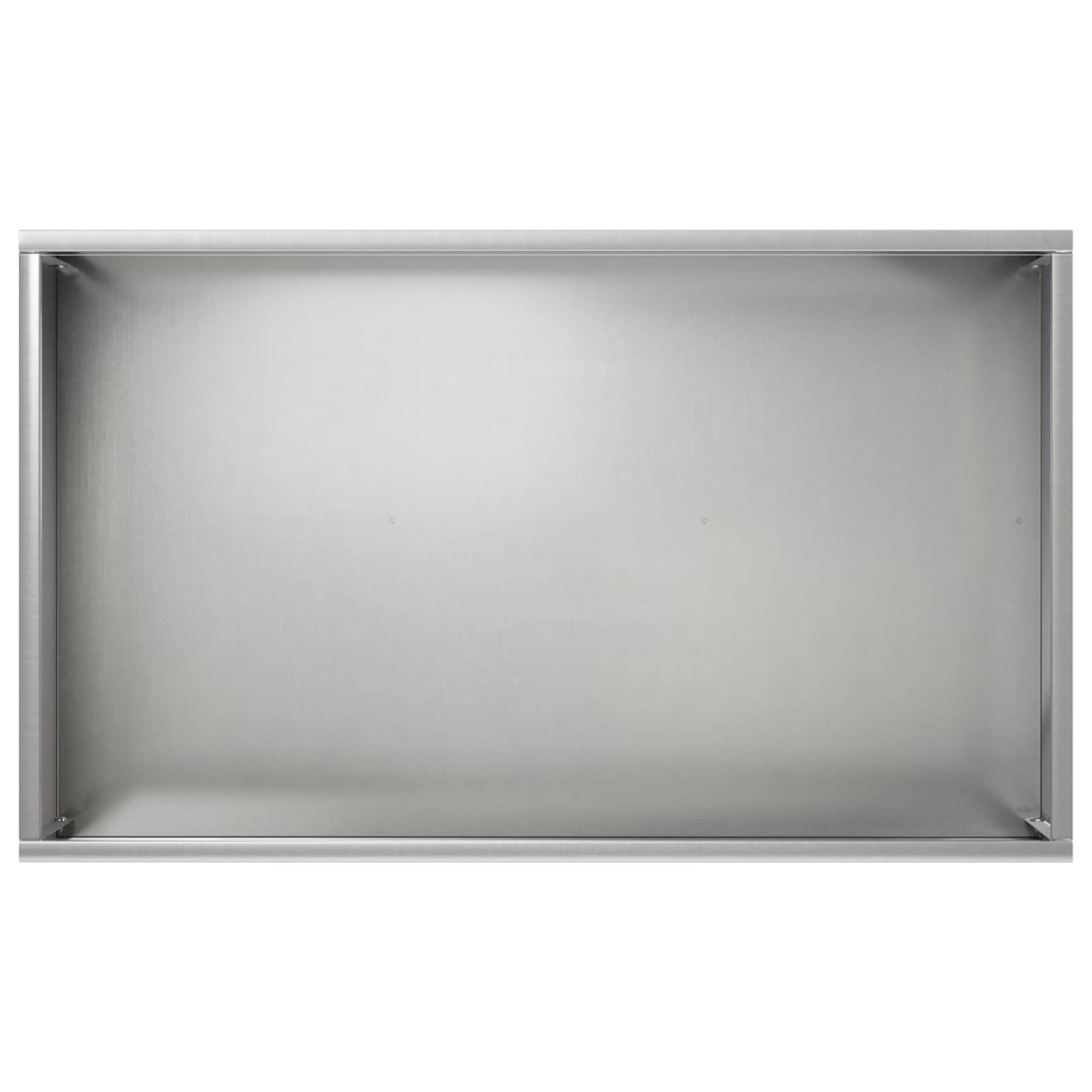 Plantenbak 2 st zilver 50 x 30 x 49 cm Roestvrij staal