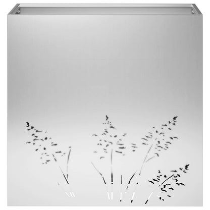 Plantenbak zilver 50 x 30 x 49 cm Gegalvaniseerd staal