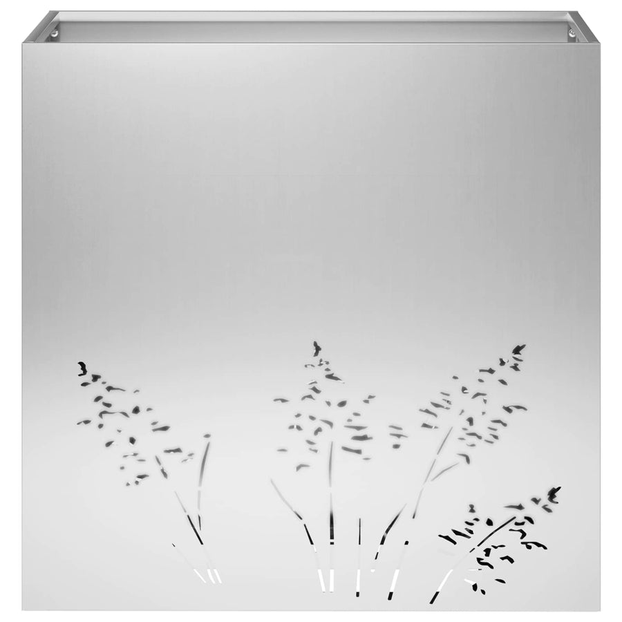 Plantenbak zilver 50 x 30 x 49 cm Gegalvaniseerd staal
