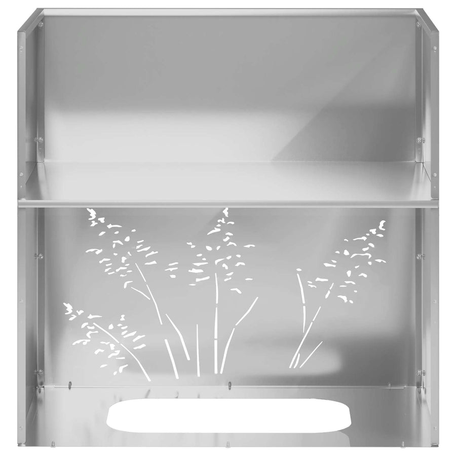 Plantenbak zilver 50 x 30 x 49 cm Gegalvaniseerd staal