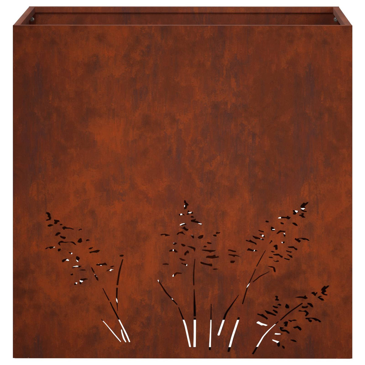 Plantenbak Roestkleurig 50 x 30 x 49 cm weervast staal