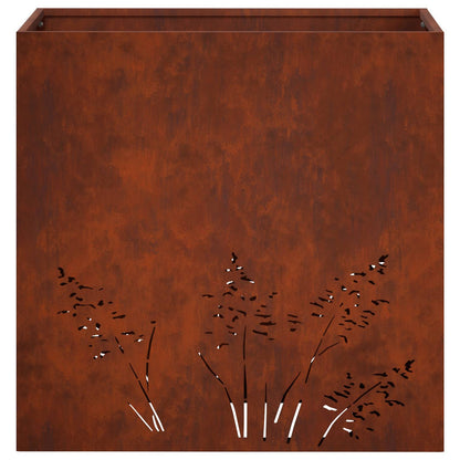 Plantenbak Roestkleurig 50 x 30 x 49 cm weervast staal