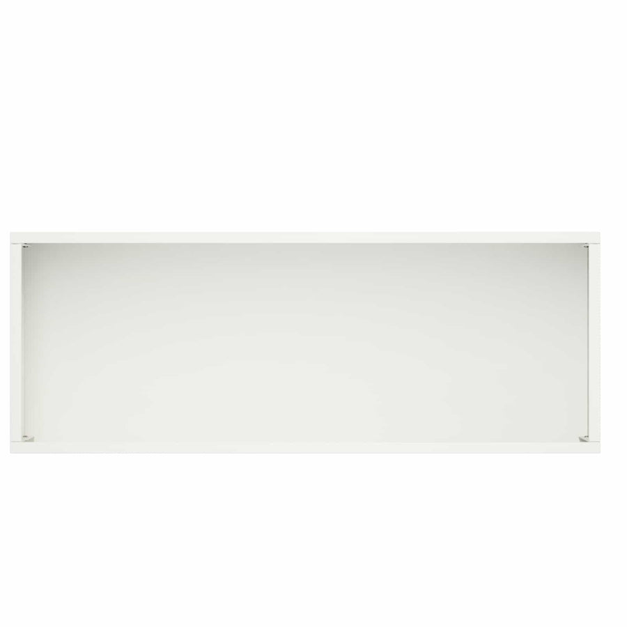 Plantenbak 2 st Wit 80 x 20 x 49 cm Koudgewalst staal