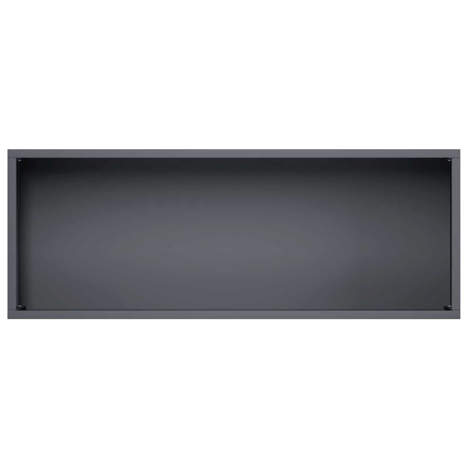 Plantenbak Antraciet 80 x 20 x 49 cm Koudgewalst staal