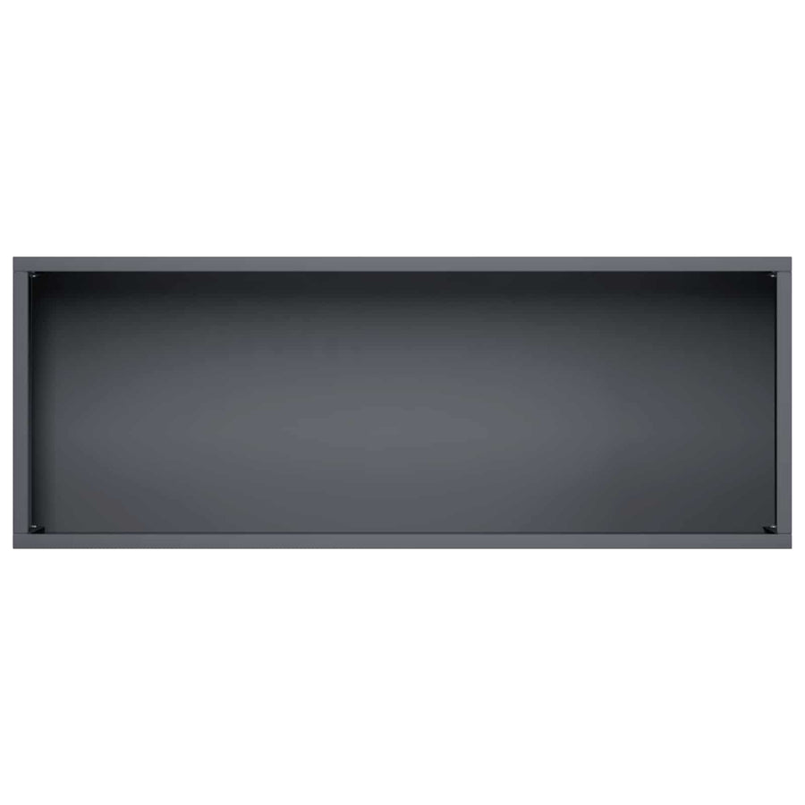 Plantenbak Antraciet 80 x 20 x 49 cm Koudgewalst staal
