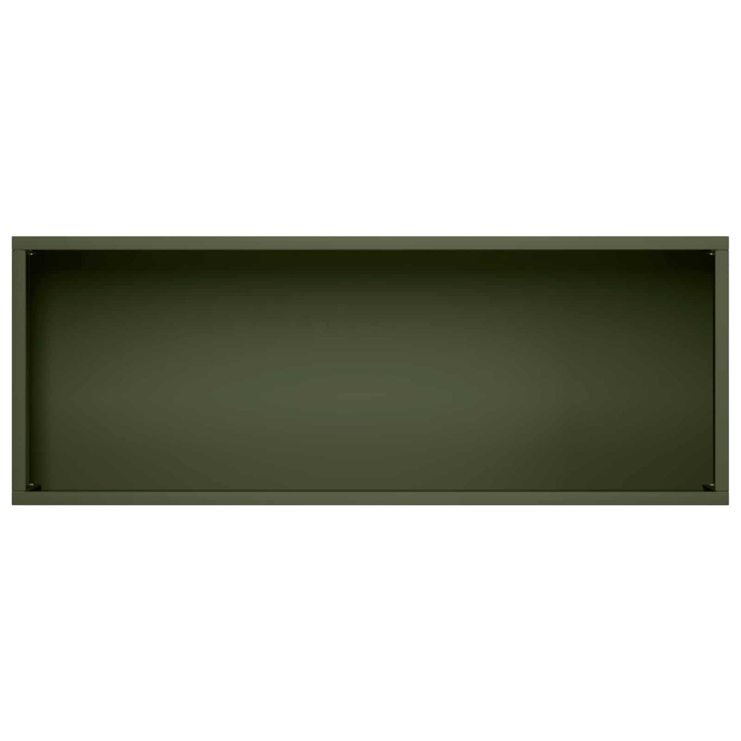 Plantenbak Olijfgroen 80 x 20 x 49 cm Koudgewalst staal