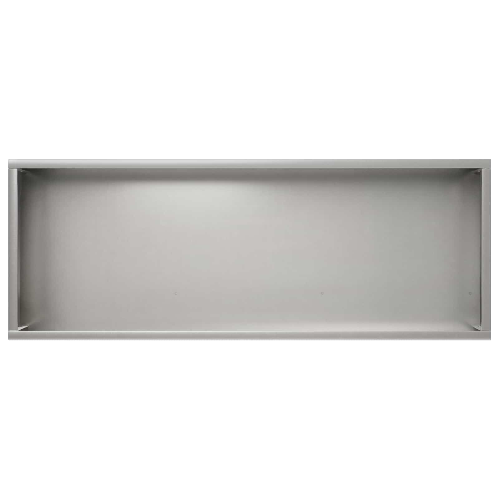 Plantenbak 2 st zilver 80 x 20 x 49 cm Roestvrij staal