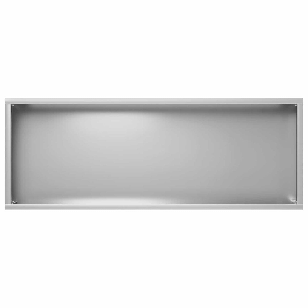 Plantenbak 2 st zilver 80 x 20 x 49 cm Gegalvaniseerd staal