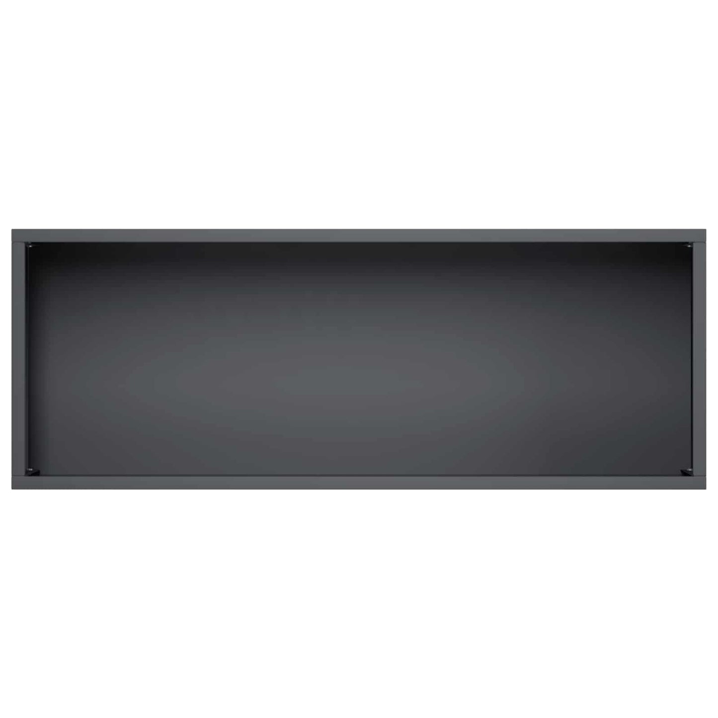 Plantenbak Zwart 80 x 30 x 49 cm Koudgewalst staal