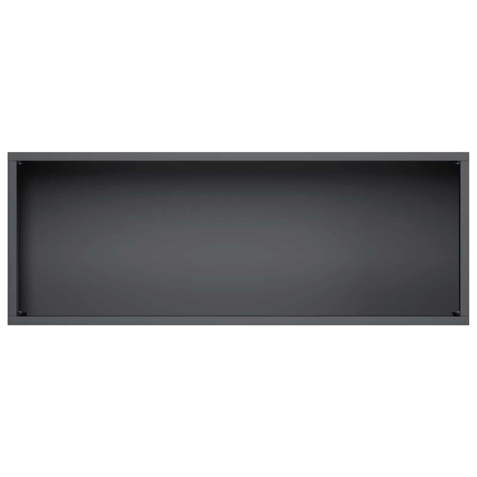Plantenbak Zwart 80 x 30 x 49 cm Koudgewalst staal