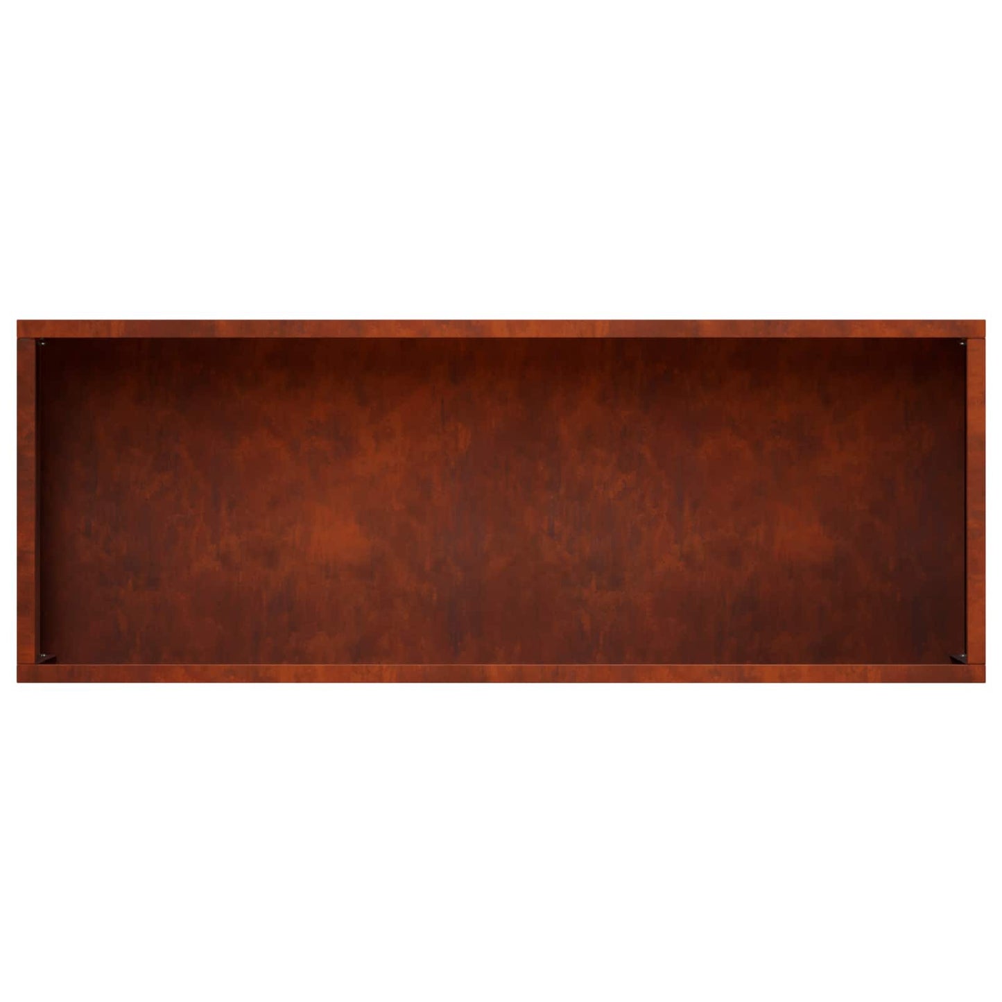 Plantenbak 2 st Roestkleurig 80 x 30 x 49 cm weervast staal