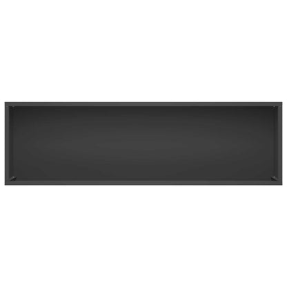 Plantenbak Zwart 100 x 20 x 49 cm Koudgewalst staal