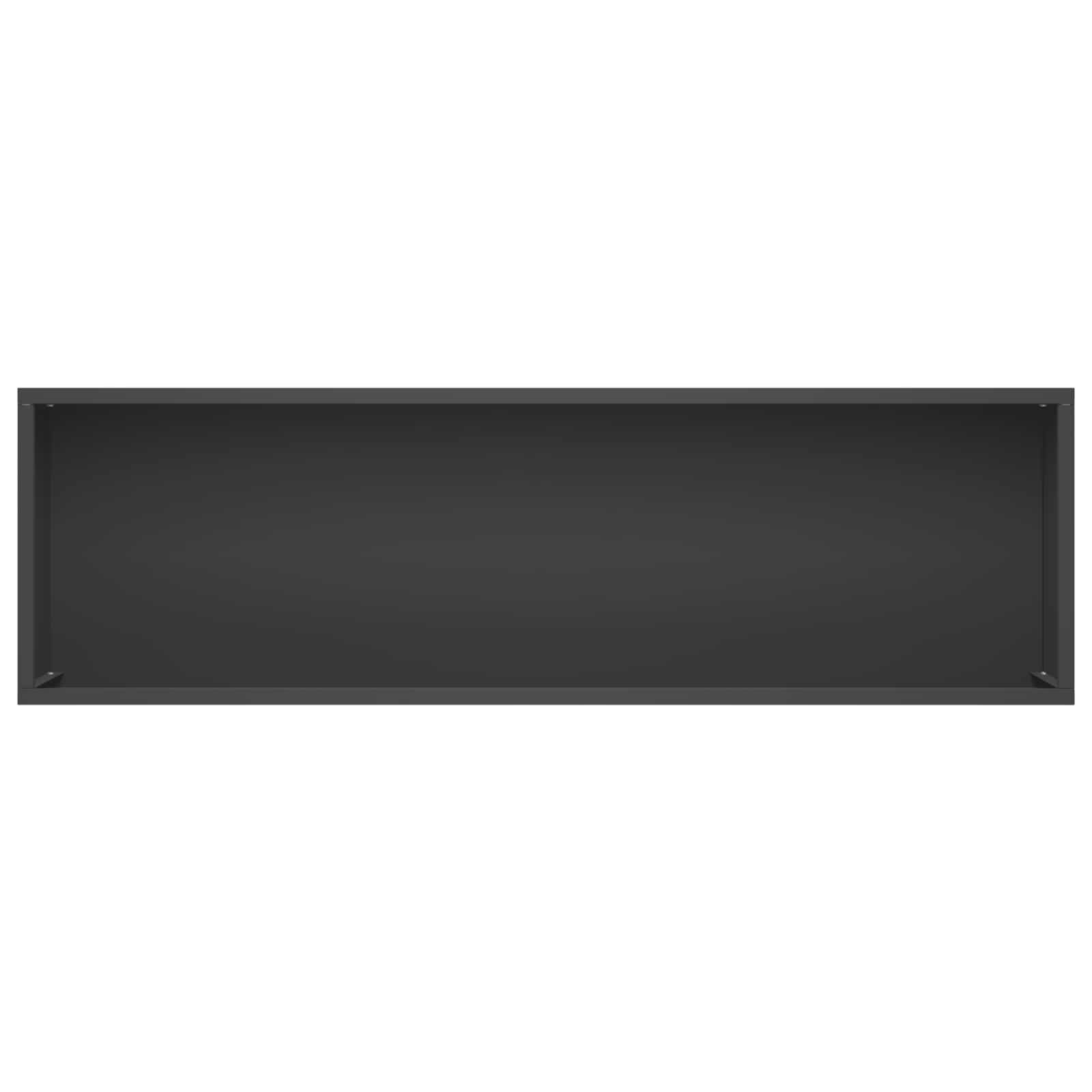 Plantenbak 2 st Zwart 100 x 30 x 49 cm Koudgewalst staal