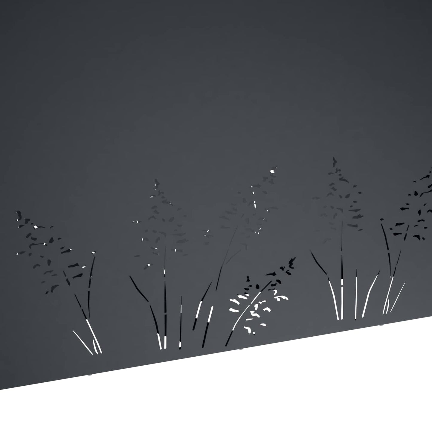 Plantenbak Antraciet 100 x 30 x 49 cm Koudgewalst staal