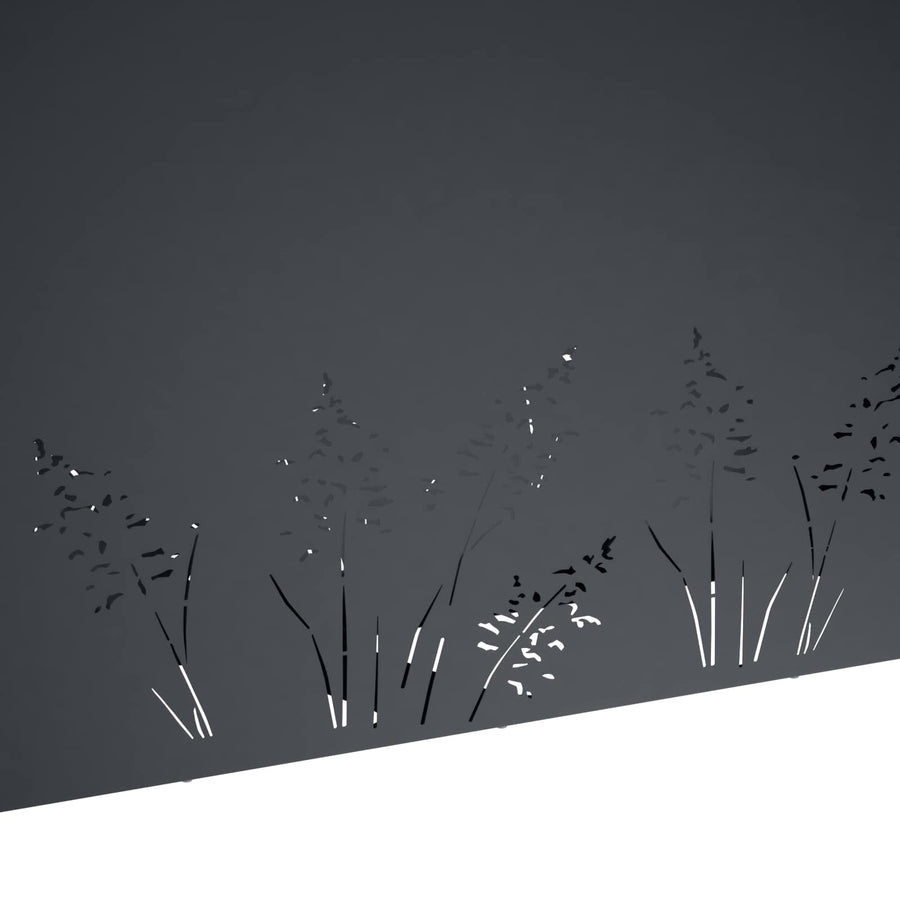 Plantenbak Antraciet 100 x 30 x 49 cm Koudgewalst staal