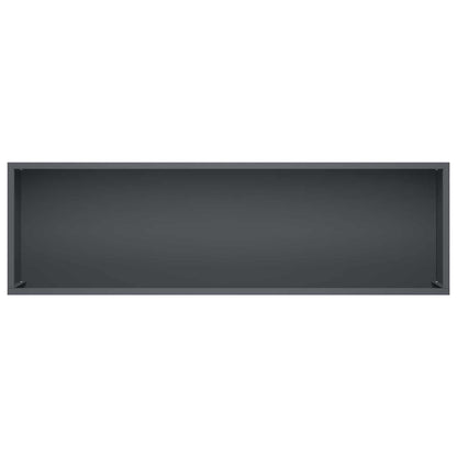 Plantenbak Antraciet 100 x 30 x 49 cm Koudgewalst staal