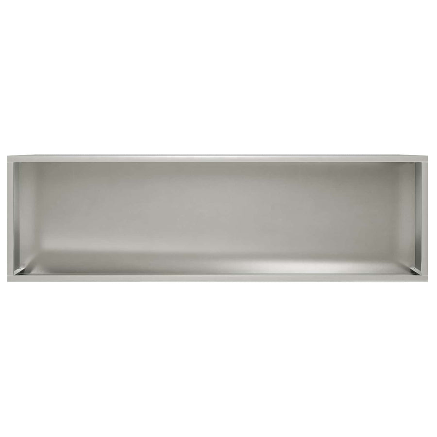 Plantenbak zilver 100 x 30 x 49 cm Roestvrij staal