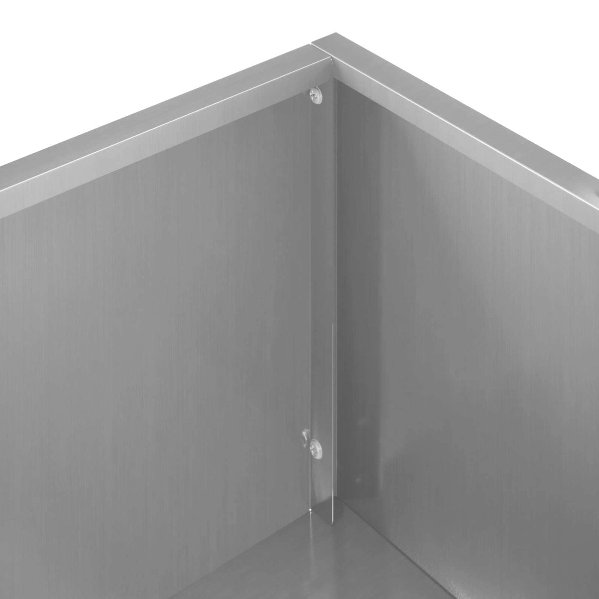 Plantenbak 2 st zilver 100 x 30 x 49 cm Gegalvaniseerd staal