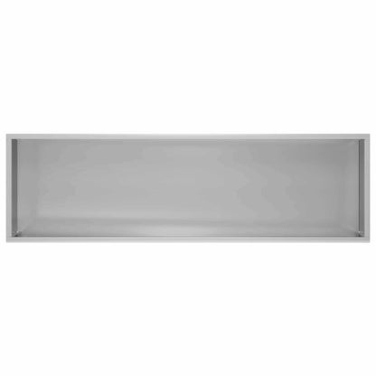 Plantenbak 2 st zilver 100 x 30 x 49 cm Gegalvaniseerd staal