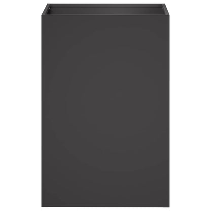 Plantenbak Zwart 40 x 40 x 60 cm Koudgewalst staal