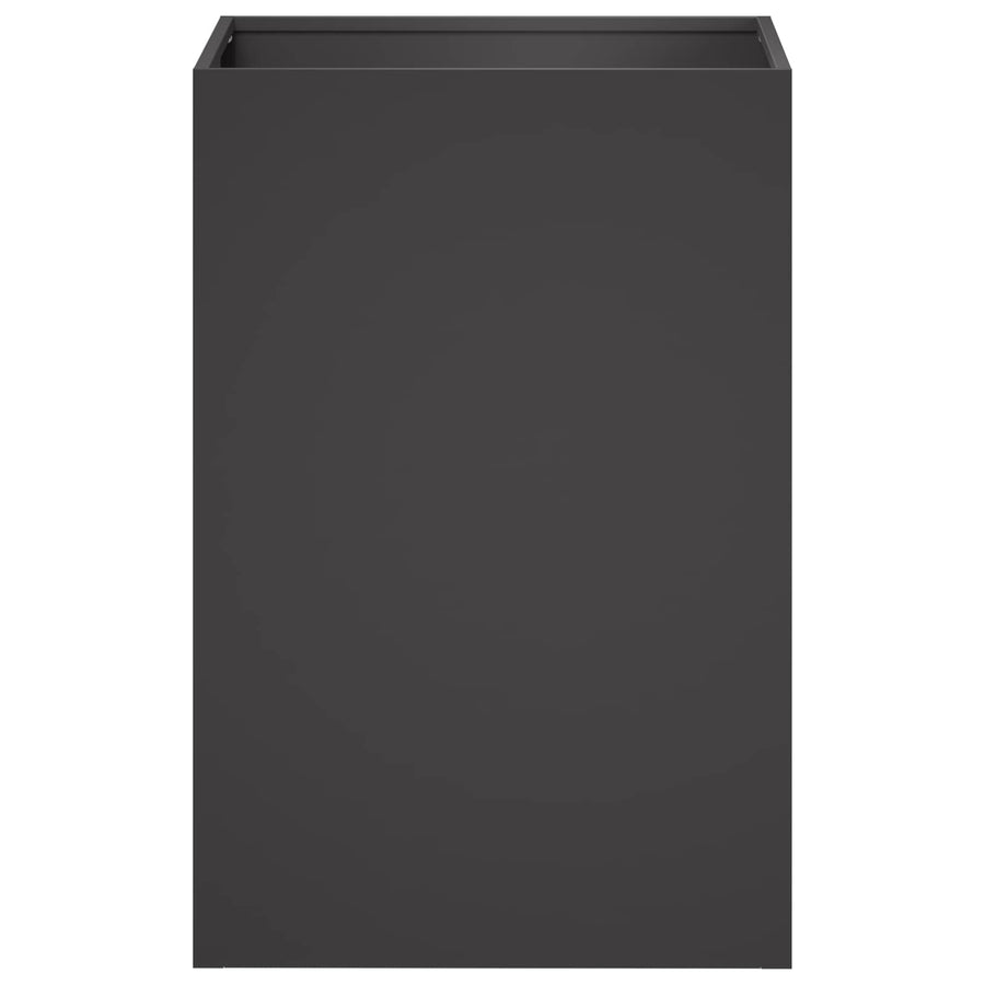 Plantenbak Zwart 40 x 40 x 60 cm Koudgewalst staal