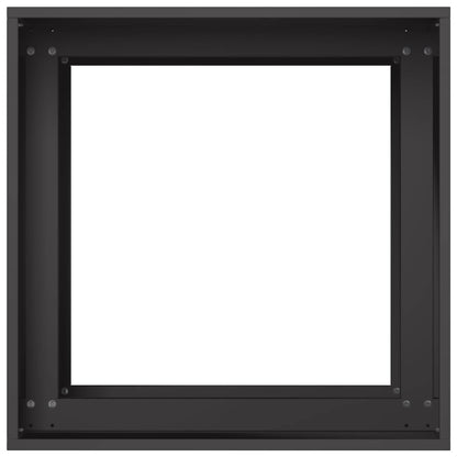 Plantenbak Zwart 40 x 40 x 60 cm Koudgewalst staal