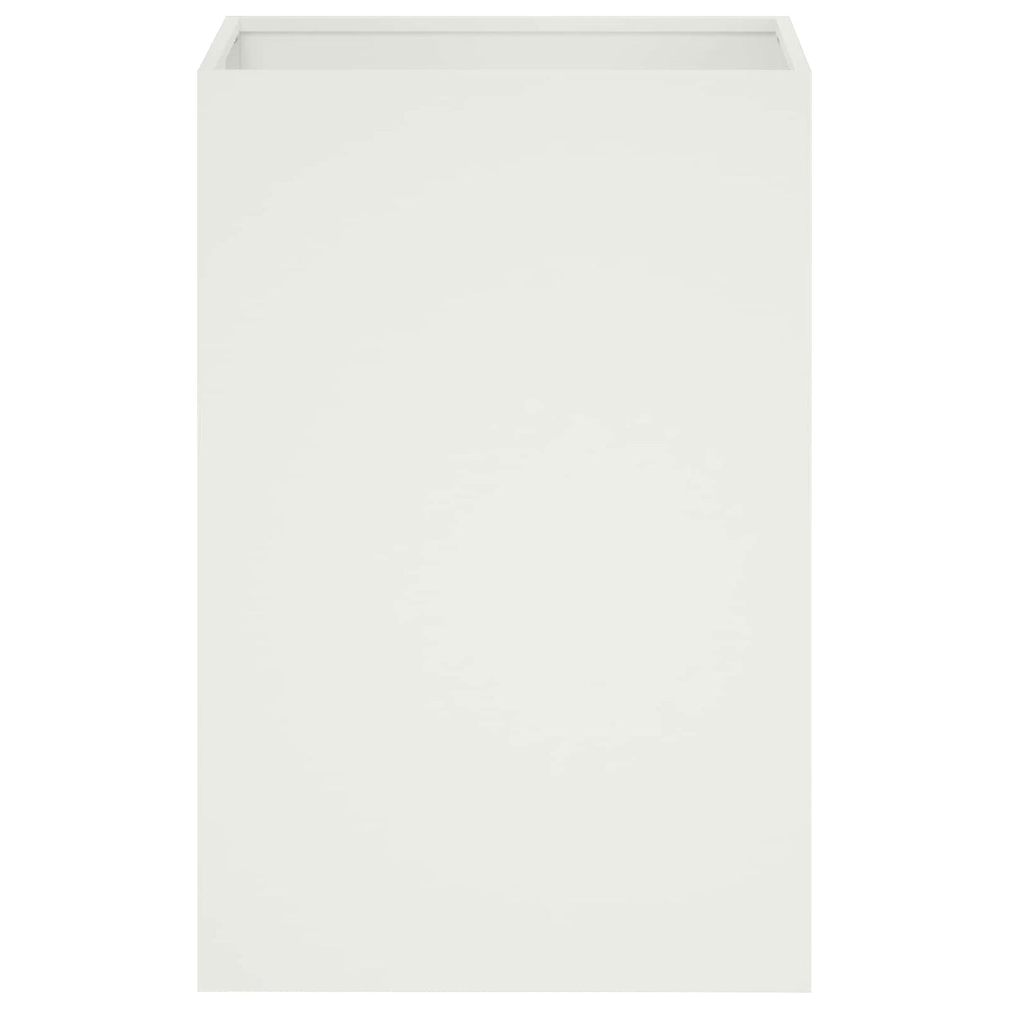 Plantenbak Wit 40 x 40 x 60 cm Koudgewalst staal