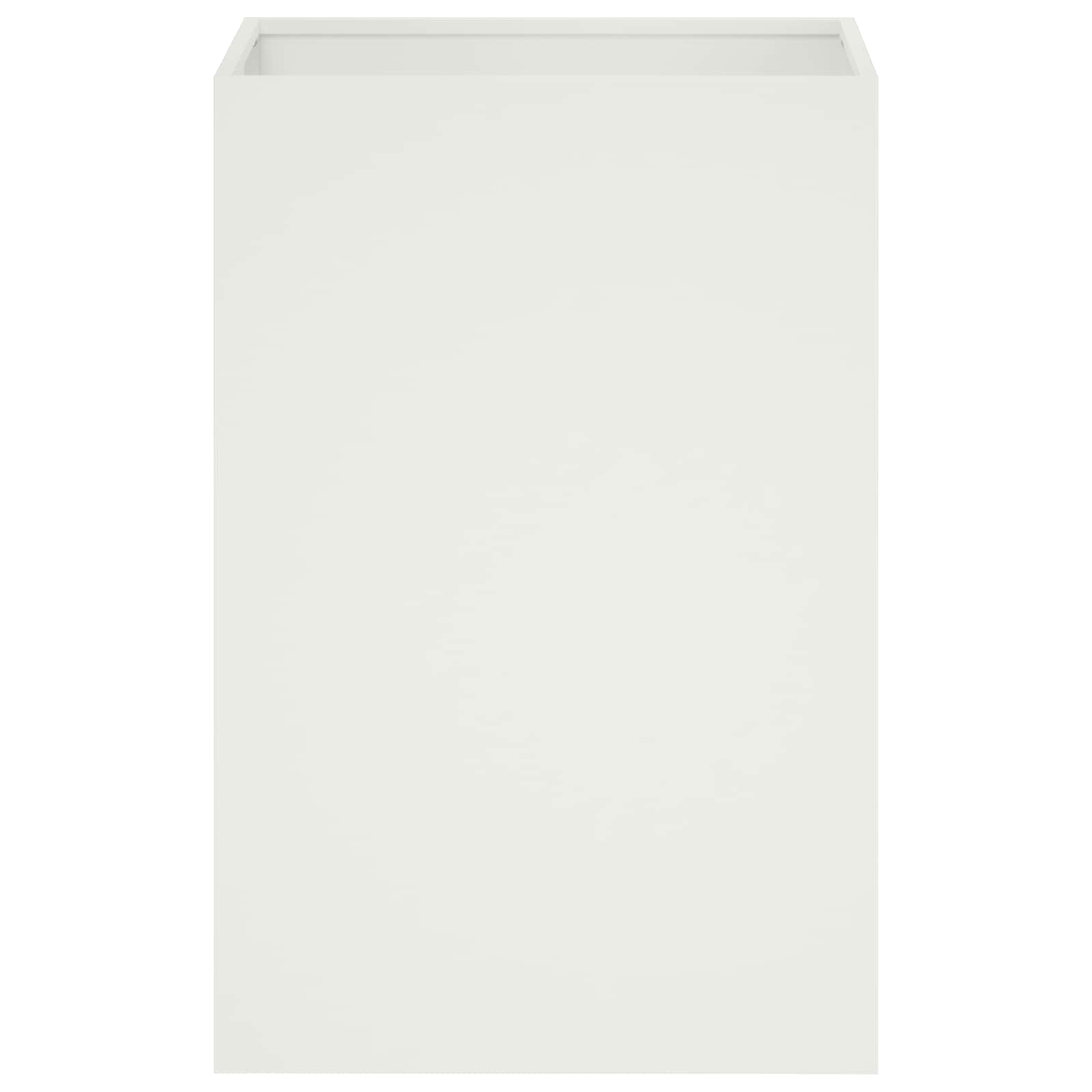 Plantenbak Wit 40 x 40 x 60 cm Koudgewalst staal