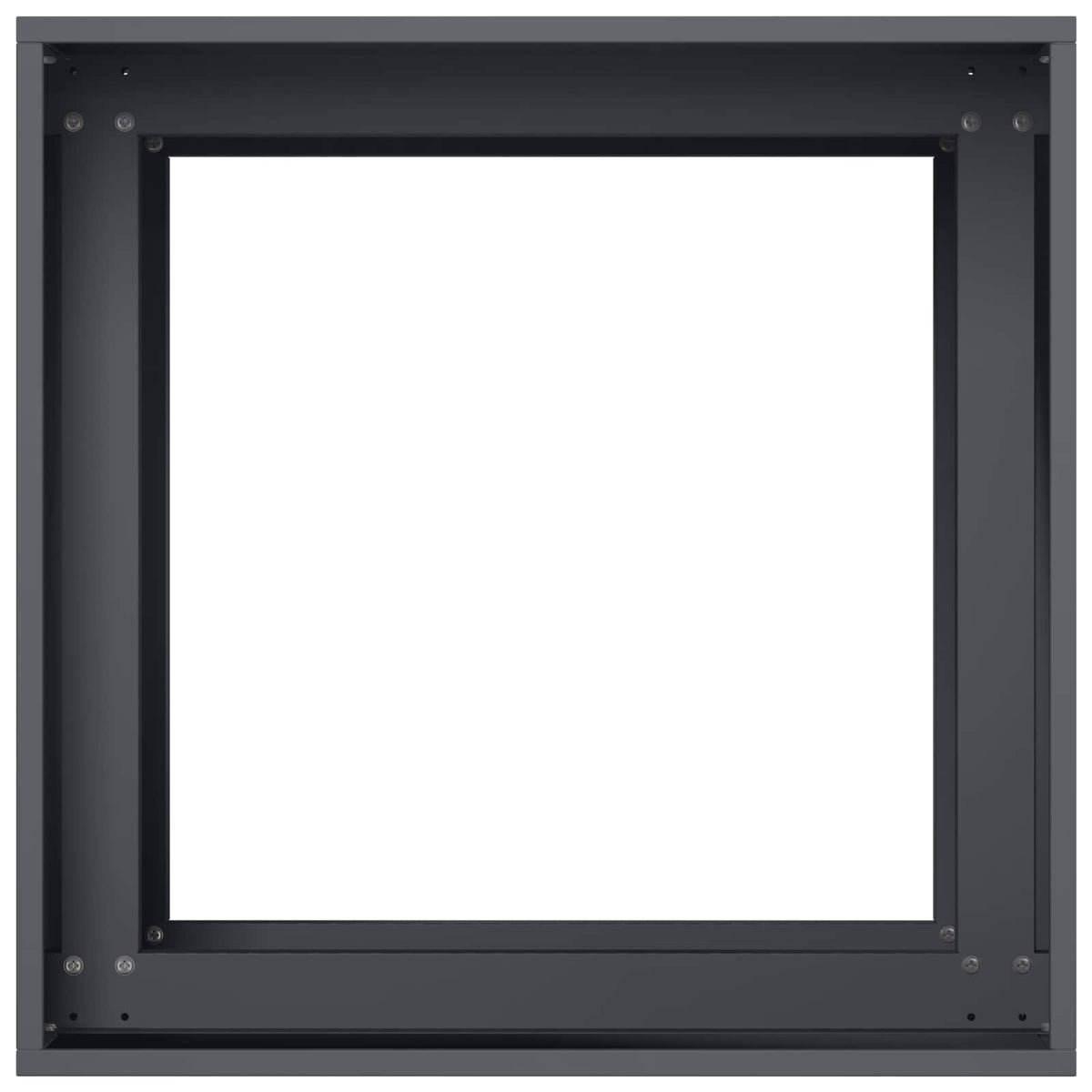 Plantenbak Antraciet 40 x 40 x 60 cm Koudgewalst staal