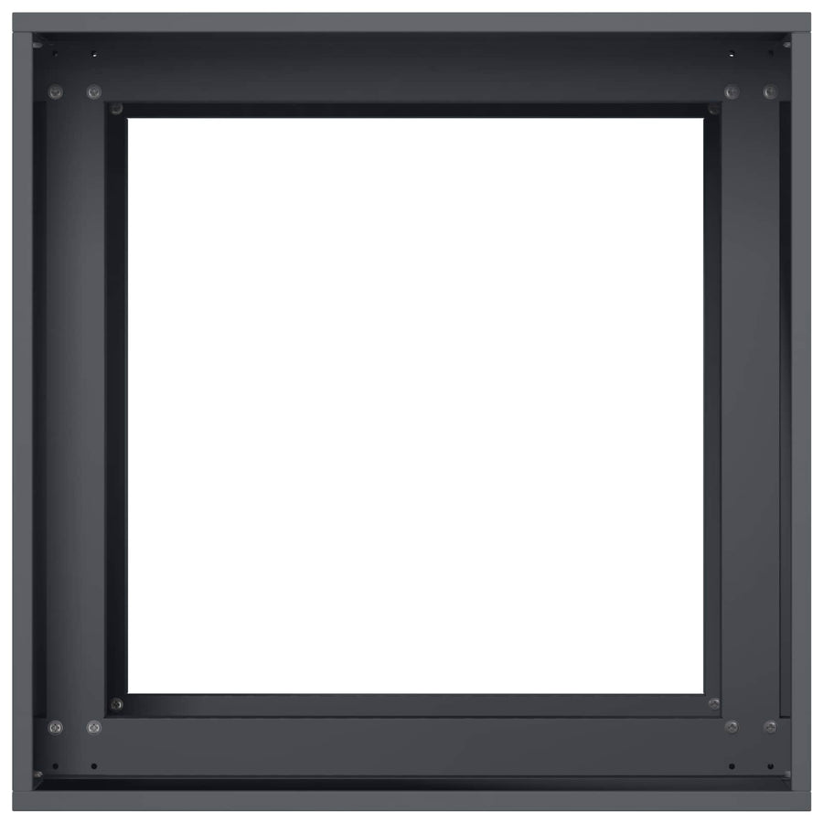 Plantenbak Antraciet 40 x 40 x 60 cm Koudgewalst staal