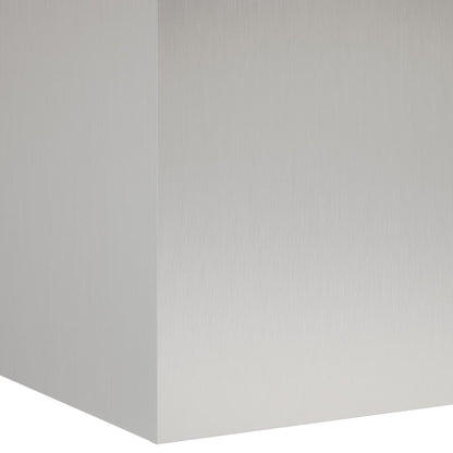 Plantenbak zilver 40 x 40 x 60 cm Roestvrij staal
