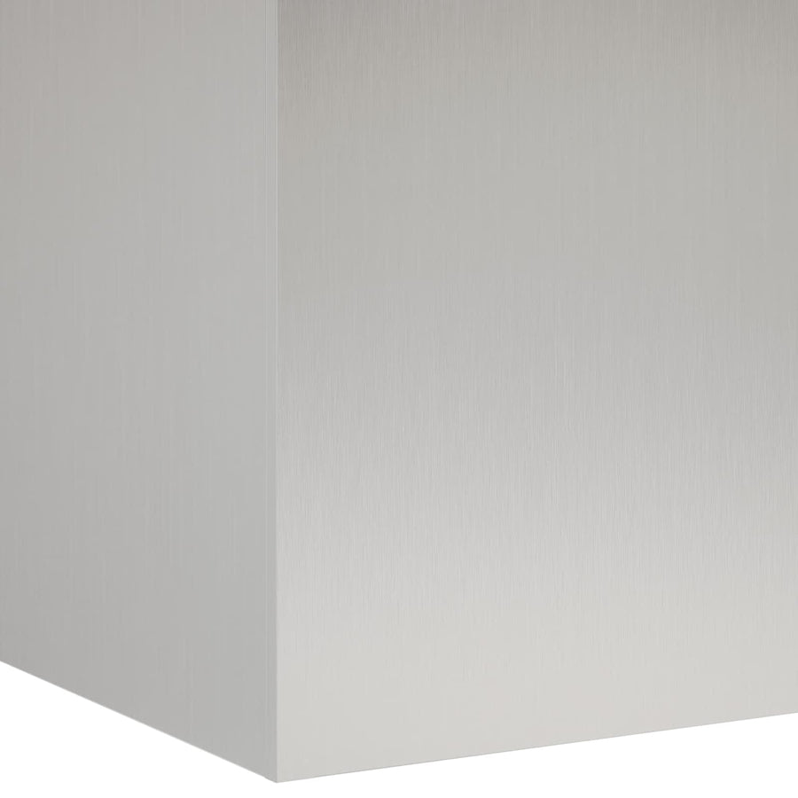 Plantenbak zilver 40 x 40 x 60 cm Roestvrij staal