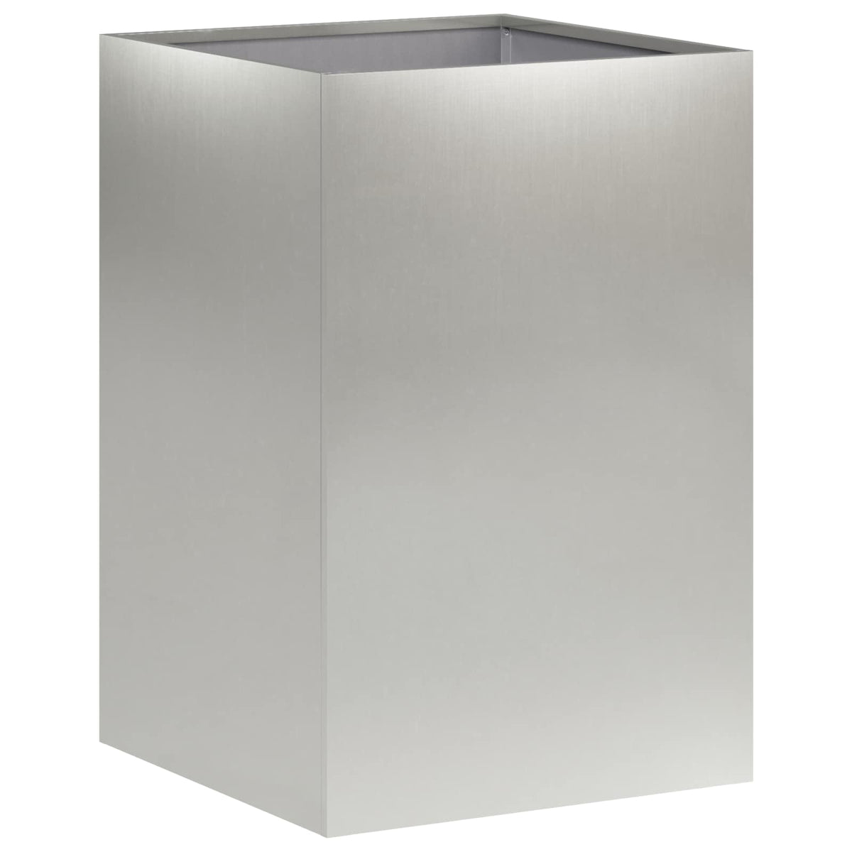 Plantenbak zilver 40 x 40 x 60 cm Roestvrij staal