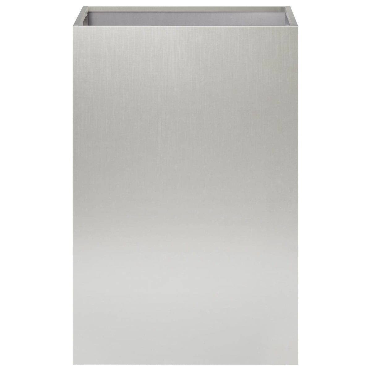 Plantenbak zilver 40 x 40 x 60 cm Roestvrij staal