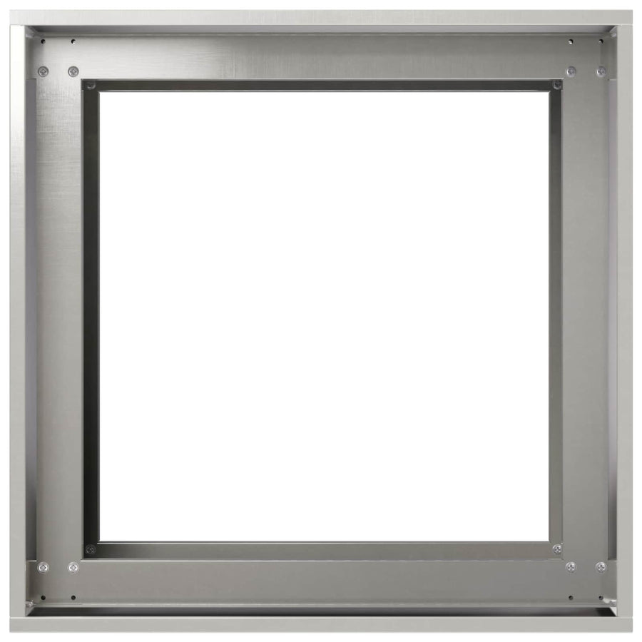 Plantenbak zilver 40 x 40 x 60 cm Roestvrij staal