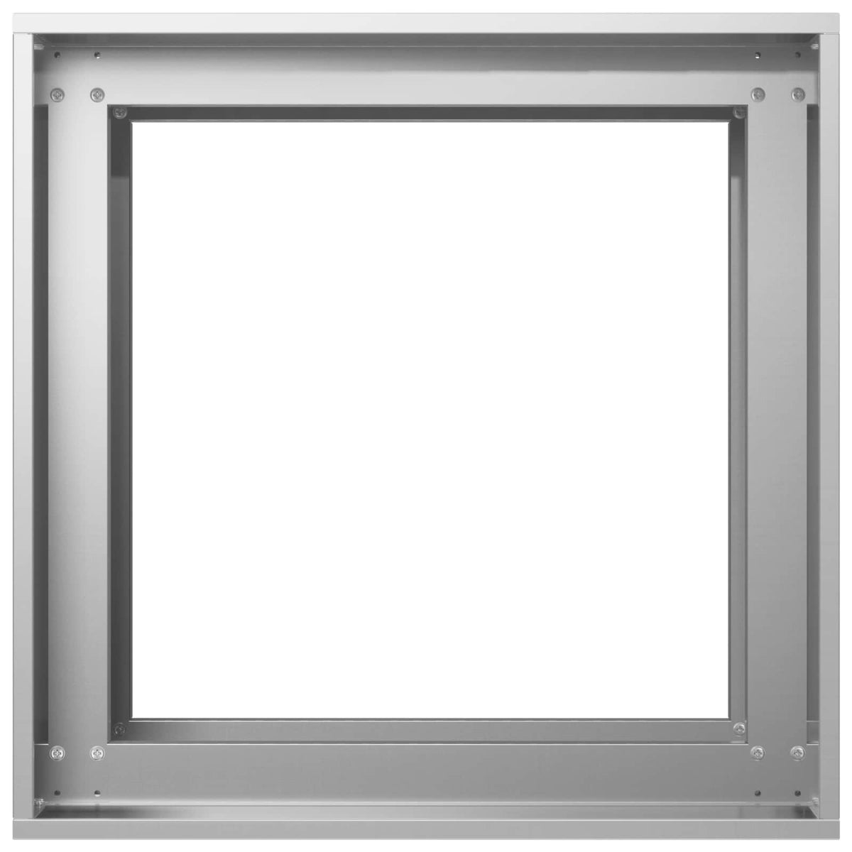Plantenbak zilver 40 x 40 x 60 cm Gegalvaniseerd staal
