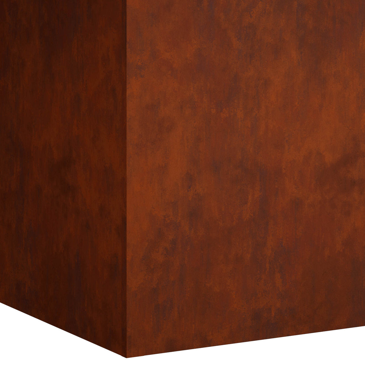 Plantenbak Roestkleurig 40 x 40 x 60 cm weervast staal