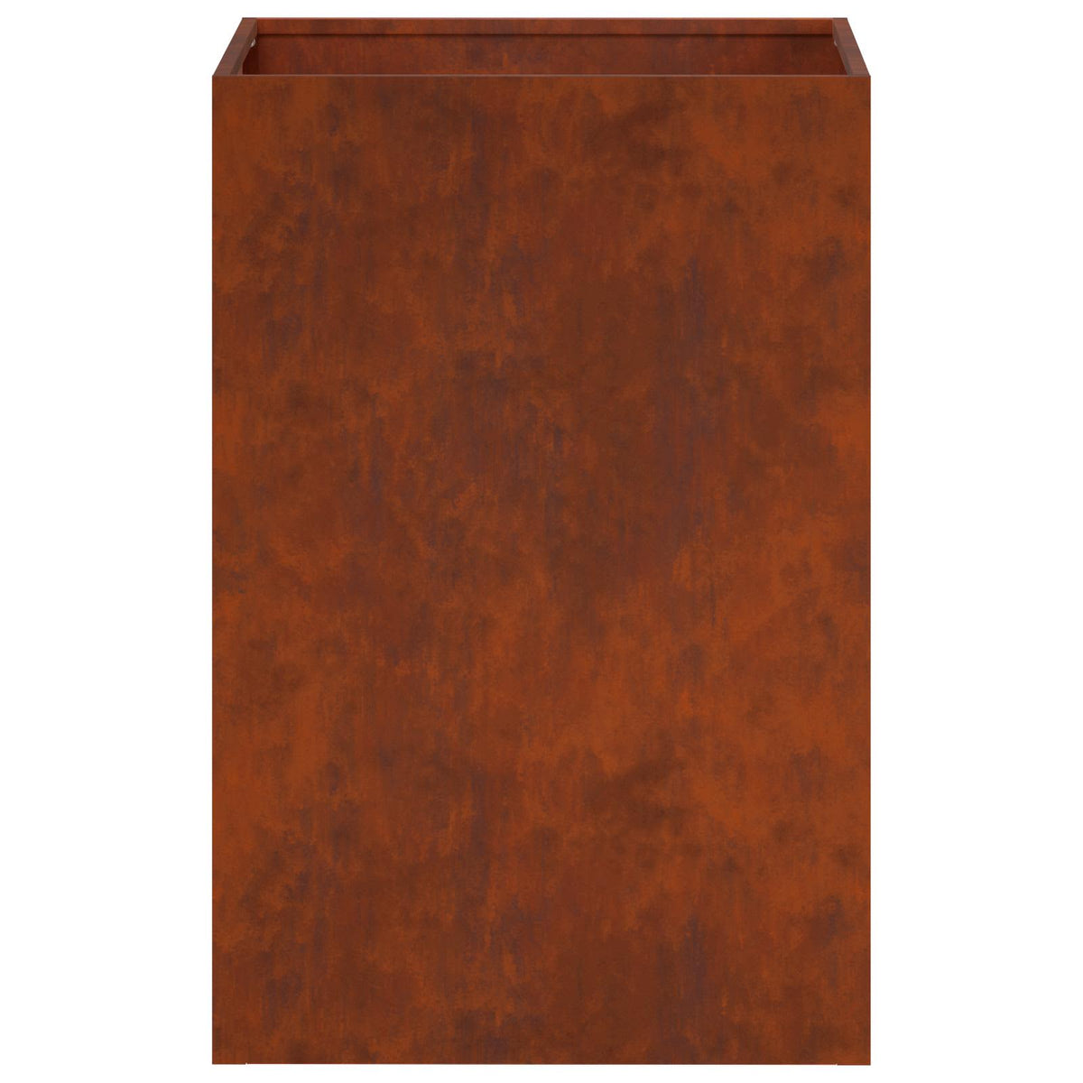 Plantenbak Roestkleurig 40 x 40 x 60 cm weervast staal